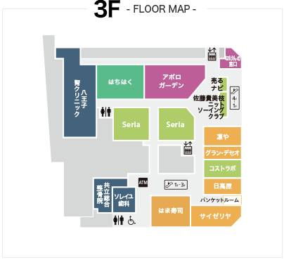 3Fフロア